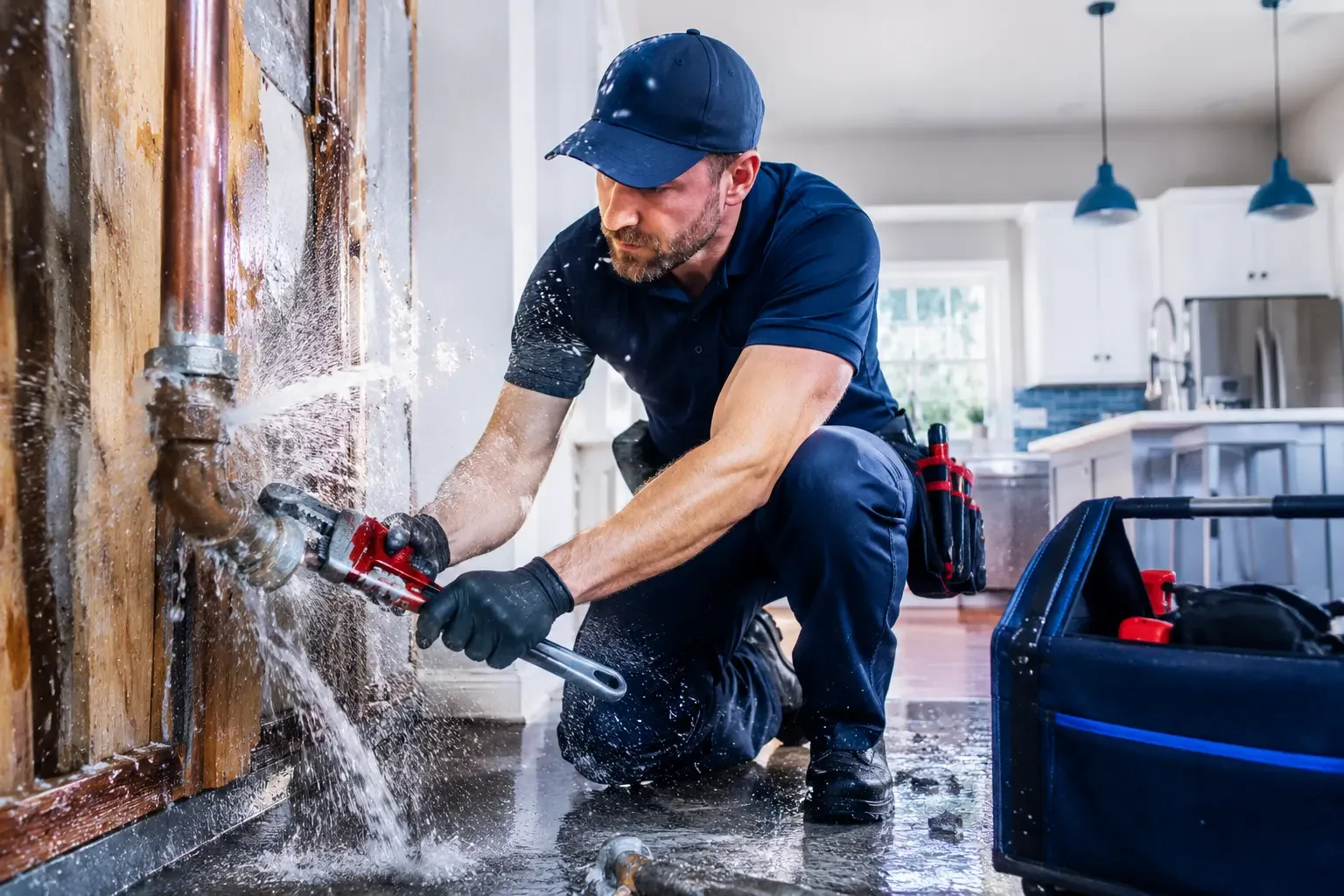 Local emergency pipe repair professionals in Garden City, TX
